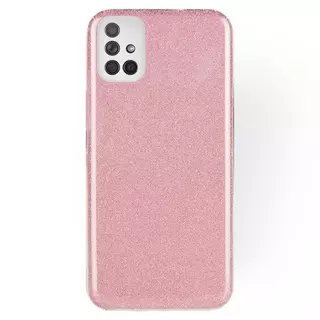 Telefontok Samsung Galaxy A71 - Pink Shiny tok