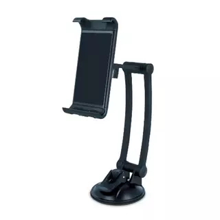 Forever MTH-200 - univerzális asztali 360°-ban forgatható, telefon/tablettartó tapadókorongos állvány, fekete