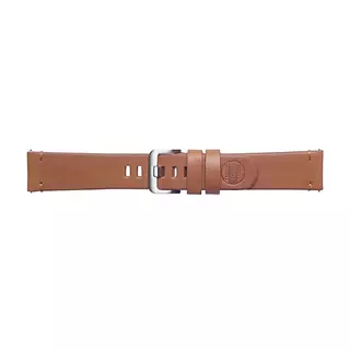 Huawei Watch GT 3 (46 mm) okosóra szíj - Essex Belt barna bőr szíj (22 mm szíj szélesség)