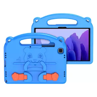 Tablettok Samsung Galaxy Tab A7 (SM-T500, SM-T505) 10,4 - Dux Ducis Panda - kék, kitámasztható tablet tok