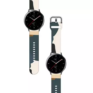 Samsung Galaxy Watch 3 (45 mm) okosóra szíj - Strap Moro color 13 színes szilikon szíj (szíj szélesség: 22 mm)