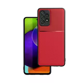 Telefontok Samsung Galaxy A53 5G - Elegance piros műanyag hátlap tok szilikon kerettel