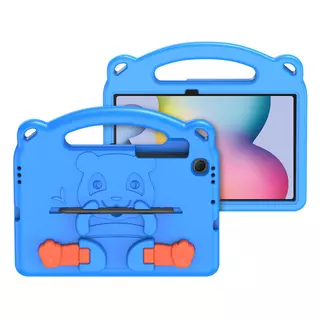 Tablettok Samsung Galaxy Tab S6 Lite (SM-P610, SM-P615) - Dux Ducis Panda - kék, kitámasztható tablet tok