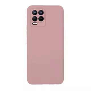 Telefontok Realme 8 / 8 Pro - púder pink szilikon tok