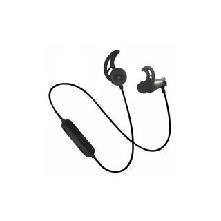 Headset: Rebeltec Bolt - fekete stereo sport bluetooth headset, MicroSD porttal