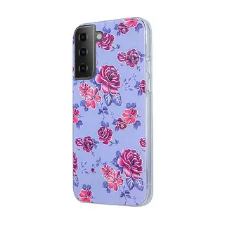 Telefontok Samsung Galaxy S21 FE - Ultra Trendy Flowers 2 - mintás műanyag hátlap tok, szilikon kerettel