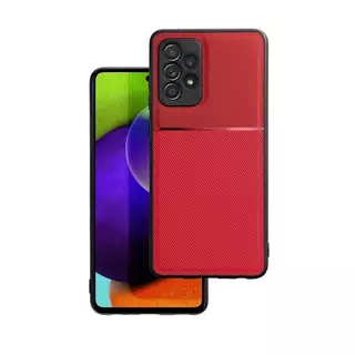 Telefontok Samsung Galaxy A13 (A135F / A137F) - Elegance piros műanyag hátlap tok szilikon kerettel