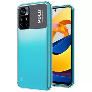 Telefontok Xiaomi Poco M4 Pro 5G - átlátszó szilikon tok