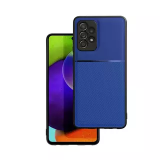 Telefontok Samsung Galaxy A33 5G - Elegance kék műanyag hátlap tok szilikon kerettel