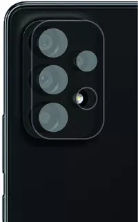 Üvegfólia Samsung Galaxy A33 5G - Full kamera fekete üvegfólia