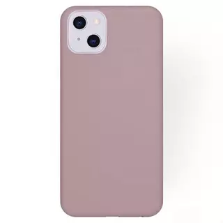 Telefontok iPhone 13 mini - púder pink szilikon tok