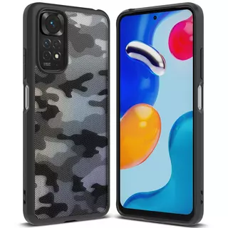 Telefontok Xiaomi Redmi Note 11 Pro / Note 11 Pro 5G - Ringke Fusion X Design terepmintás ütésálló tok