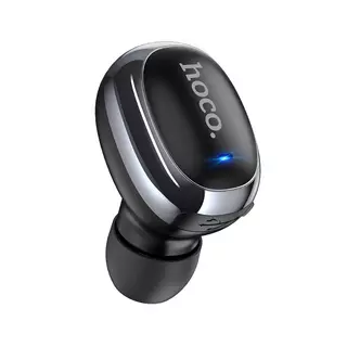 HOCO E54 Mini - fekete bluetooth headset