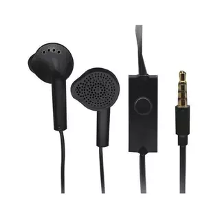 Headset: Samsung EHS61ASFBE - fekete gyári stereo headset, audio csatlakozóval