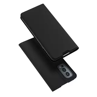 Telefontok OnePlus Nord 2 5G - Dux Ducis fekete flipcover tok