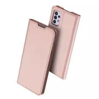 Telefontok Samsung Galaxy A33 5G - Dux Ducis rose gold flipcover tok