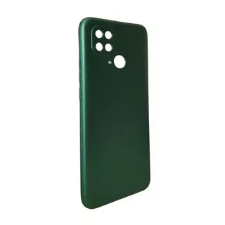 Telefontok Xiaomi Redmi 10C - Metalic - zöld szilikon hátlap tok