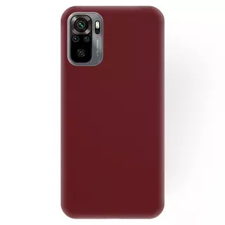 Telefontok Xiaomi Redmi Note 10 - burgundy szilikon tok