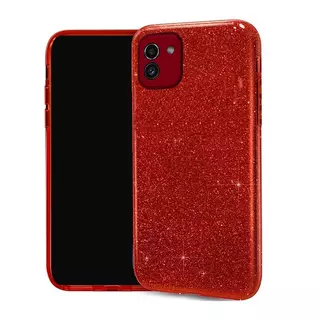 Telefontok Samsung Galaxy A03 (A035F) - Piros Shiny tok