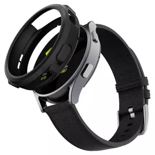 Samsung Galaxy Watch 5 (44 mm) - SPIGEN LIQUID AIR fekete szilikon védőtok