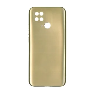 Telefontok Xiaomi Poco C40 - Metalic - arany szilikon hátlap tok