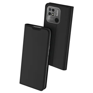 Telefontok Xiaomi Poco C40 - Dux Ducis fekete kinyitható tok