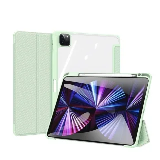 Tablettok iPad Air 4 (2020, 10,9 coll) - DUX DUCIS TOBY zöld ütésálló tok ceruza tartóval