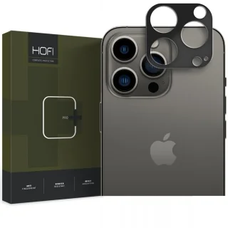 iPhone 14 Pro - HOFI kameravédő keret fekete (A TELJES KAMERASZIGETET FEDI)