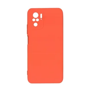 Telefontok Xiaomi Poco M5s - korallpiros szilikon hátlaptok