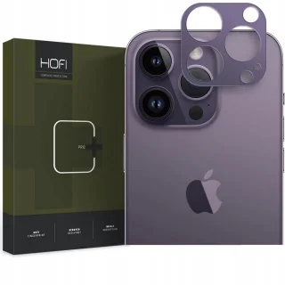 iPhone 14 Pro Max - HOFI kameralencse lila védőkeret