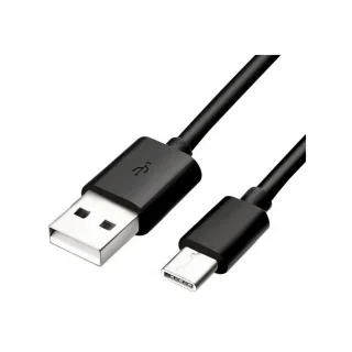 Kábel: Samsung EP-DG970BBE - USB / Type-C (USB-C) gyári fekete adatkábel 1,5m