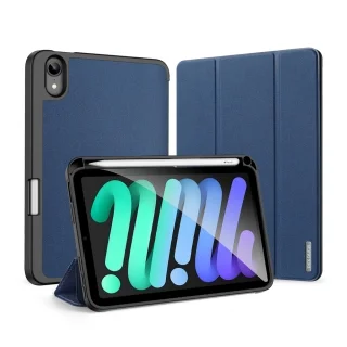 Tablettok iPad Mini 6 2021 - DUX DUCIS DOMO kék smart case ceruza tartóval