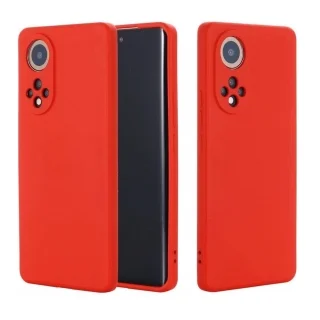 Telefontok Honor X7 - piros pastel szilikon tok