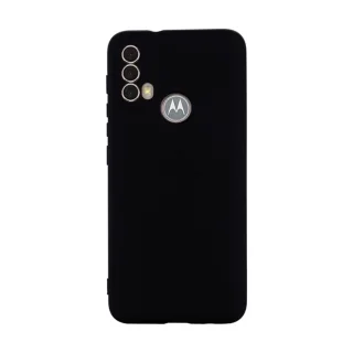 Telefontok Motorola Moto E40 - fekete szilikon tok