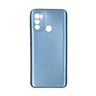Telefontok Motorola Moto G60 - Metalic - kék szilikon hátlap tok