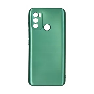 Telefontok Motorola Moto G60 - Metalic - zöld szilikon hátlap tok