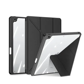 Tablettok iPad 2020 10.2 (iPad 8) - DUX DUCIS Magi fekete ütésálló tok, ceruzatartóval