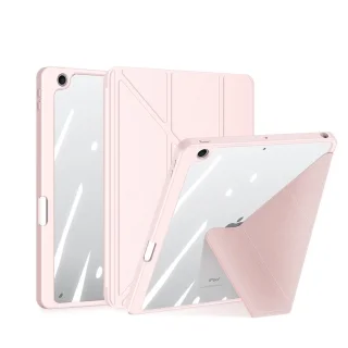 Tablettok iPad 2020 10.2 (iPad 8) - DUX DUCIS Magi pink ütésálló tok, ceruzatartóval