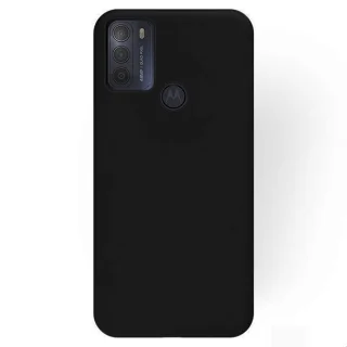 Telefontok Motorola Moto G50 - fekete szilikon tok