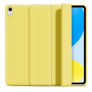 Tablettok iPad 2022 10.9 (iPad 10) - citromsárga smart case