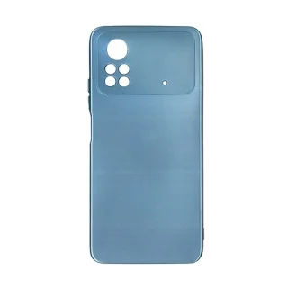 Telefontok Xiaomi Poco X4 Pro 5G - Metalic - kék szilikon hátlap tok