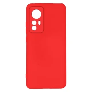 Telefontok Xiaomi 12T - piros szilikon tok