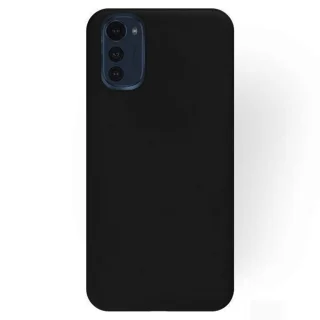 Telefontok Motorola Moto E32s - fekete szilikon tok