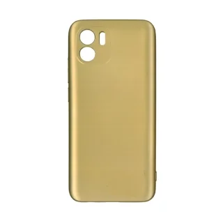 Telefontok Xiaomi Redmi A1 - Metalic - arany szilikon hátlap tok