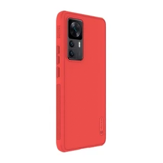 Telefontok Xiaomi 12T - Nillkin Super Frosted piros tok