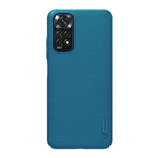 Telefontok Xiaomi Redmi Note 11 - Nillkin Super Frosted kék tok
