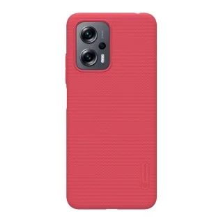 Telefontok Xiaomi Redmi Note 11T Pro - Nillkin Super Frosted piros tok