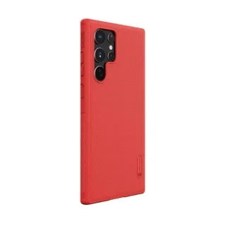 Telefontok Samsung Galaxy S23 Ultra - Nillkin Super Frosted - piros