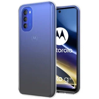 Telefontok Motorola Moto G51 5G - átlátszó szilikon tok