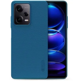 Telefontok Xiaomi Poco X5 Pro 5G - Nillkin Super Frosted kék tok